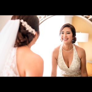 Swaroski Angelic necklace, rose gold, worn just one time, perfect condition